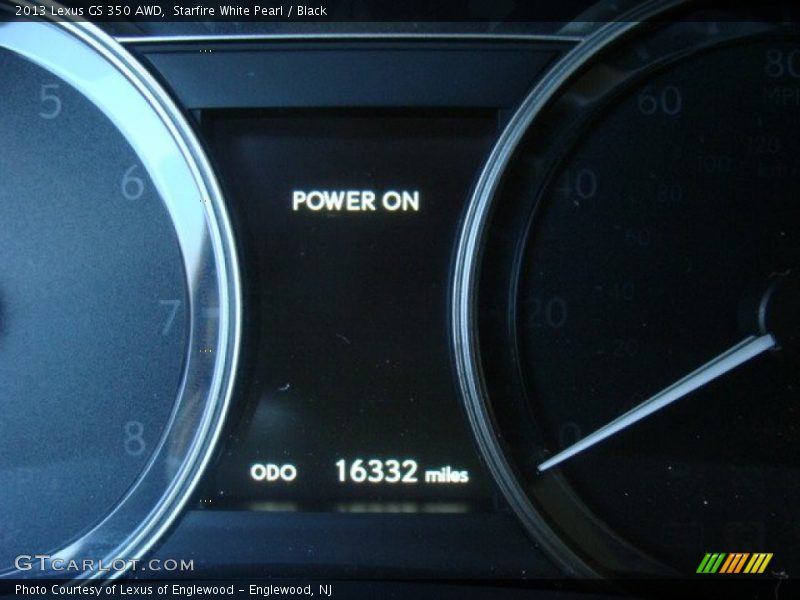 Starfire White Pearl / Black 2013 Lexus GS 350 AWD