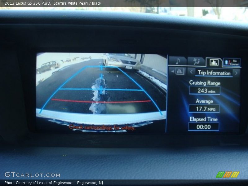 Starfire White Pearl / Black 2013 Lexus GS 350 AWD