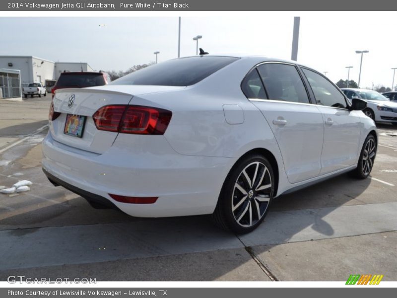 Pure White / Titan Black 2014 Volkswagen Jetta GLI Autobahn