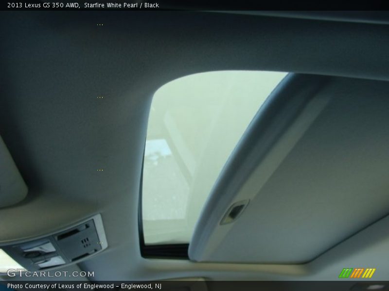 Starfire White Pearl / Black 2013 Lexus GS 350 AWD