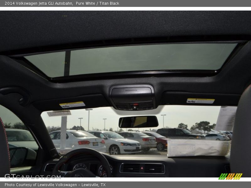 Pure White / Titan Black 2014 Volkswagen Jetta GLI Autobahn