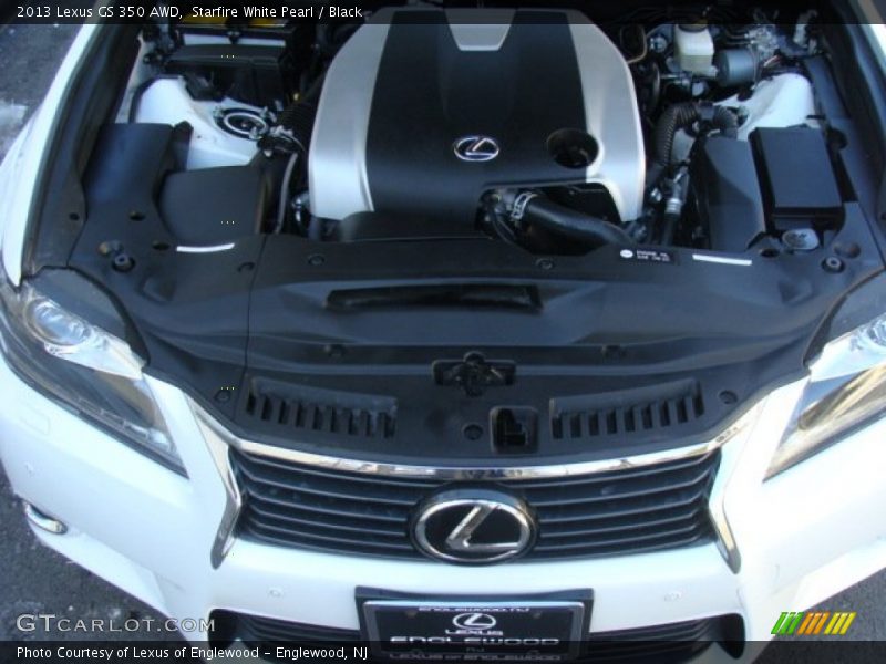 Starfire White Pearl / Black 2013 Lexus GS 350 AWD