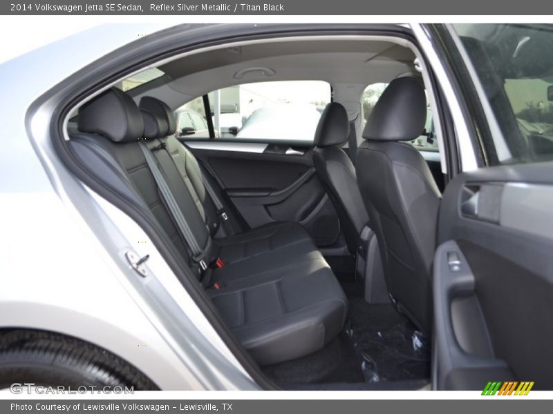 Reflex Silver Metallic / Titan Black 2014 Volkswagen Jetta SE Sedan