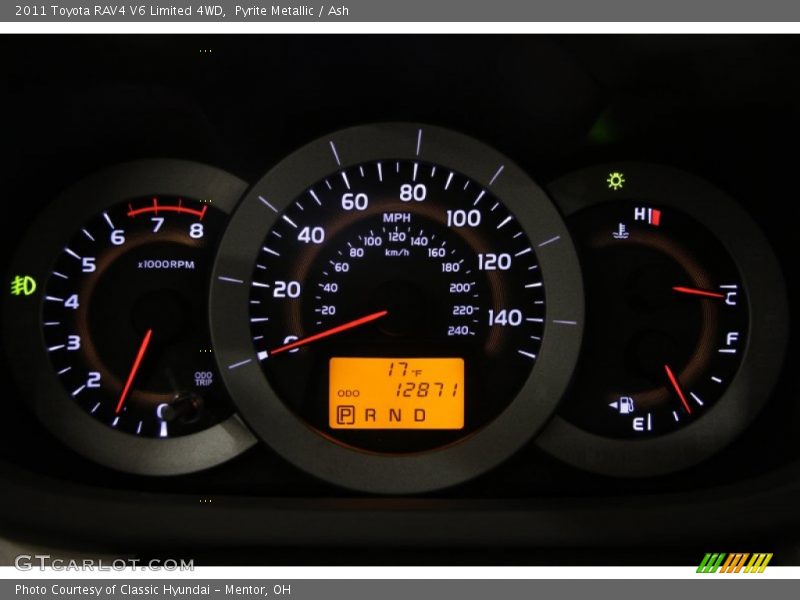 Pyrite Metallic / Ash 2011 Toyota RAV4 V6 Limited 4WD