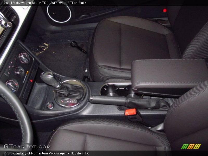 Pure White / Titan Black 2014 Volkswagen Beetle TDI