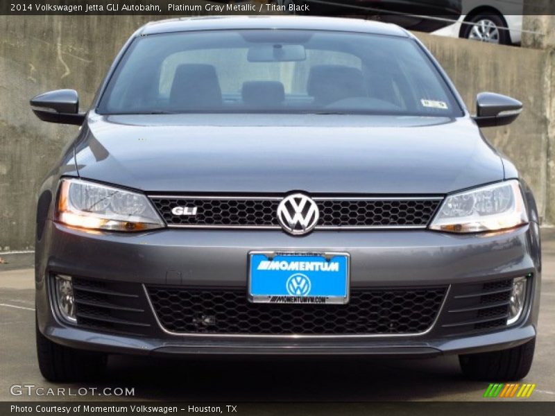 Platinum Gray Metallic / Titan Black 2014 Volkswagen Jetta GLI Autobahn