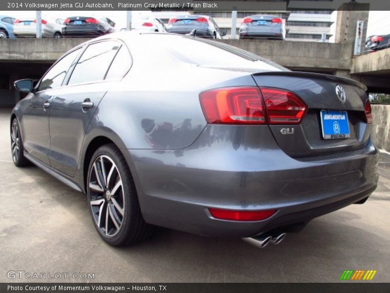 Platinum Gray Metallic / Titan Black 2014 Volkswagen Jetta GLI Autobahn