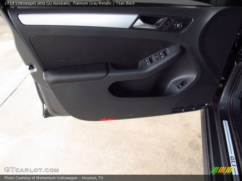 Platinum Gray Metallic / Titan Black 2014 Volkswagen Jetta GLI Autobahn