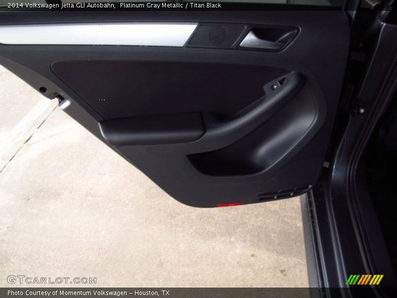 Platinum Gray Metallic / Titan Black 2014 Volkswagen Jetta GLI Autobahn