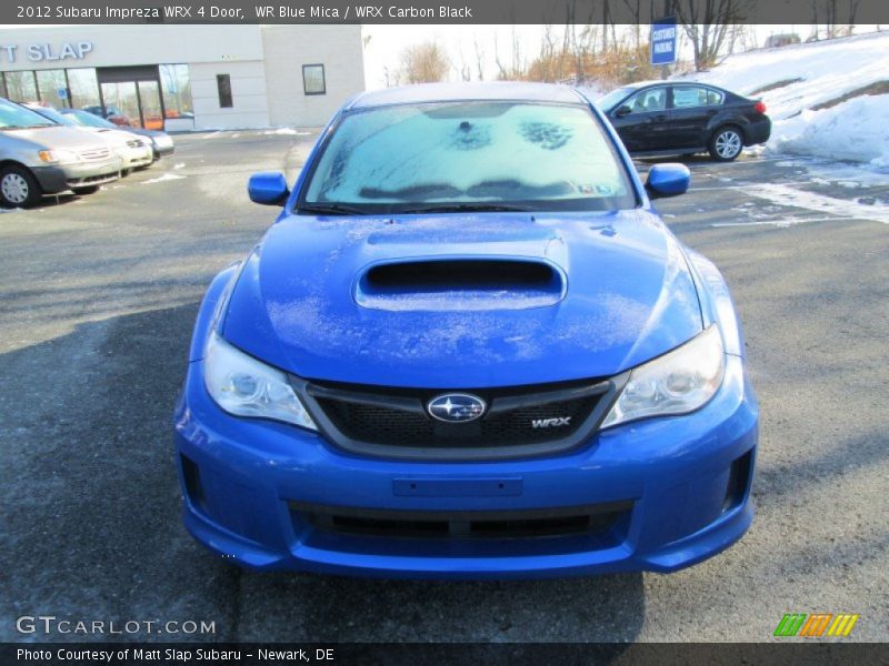 WR Blue Mica / WRX Carbon Black 2012 Subaru Impreza WRX 4 Door