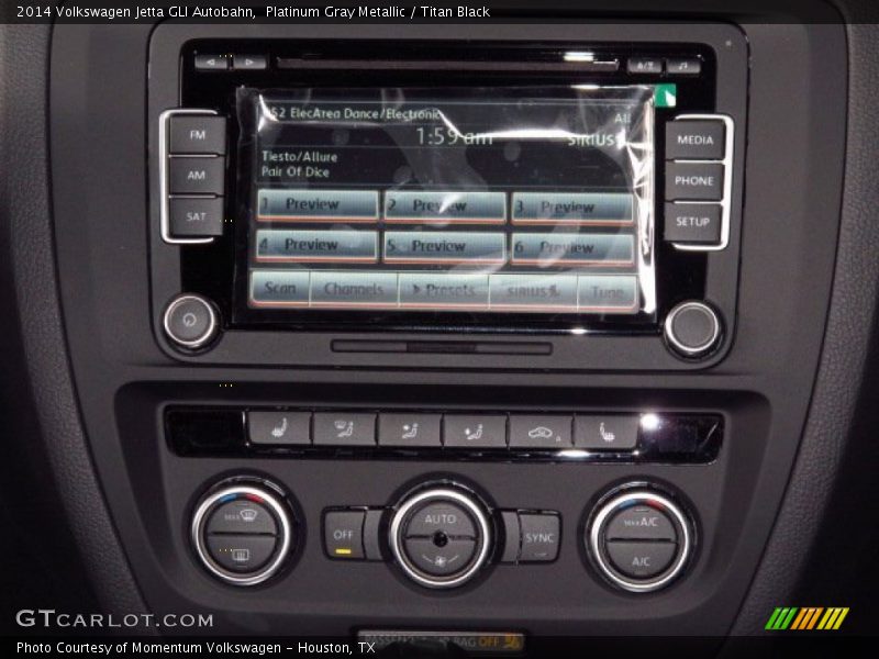 Platinum Gray Metallic / Titan Black 2014 Volkswagen Jetta GLI Autobahn