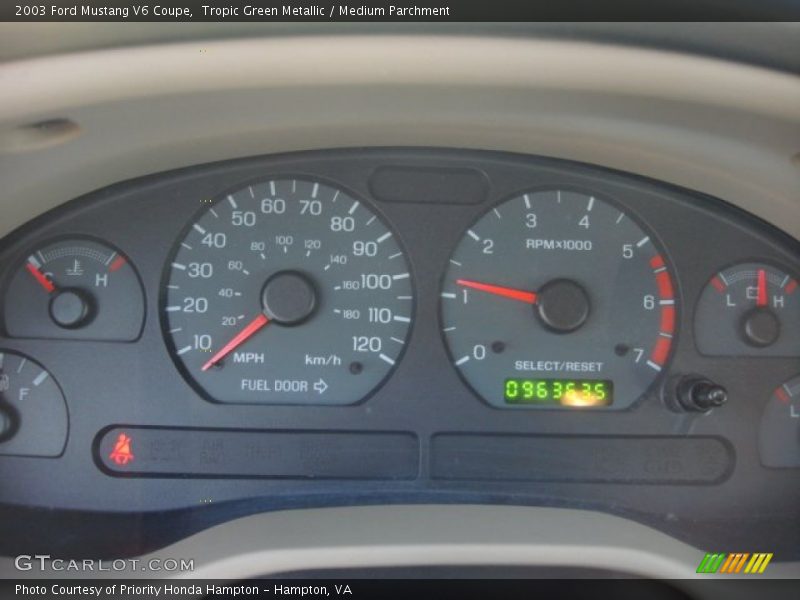  2003 Mustang V6 Coupe V6 Coupe Gauges