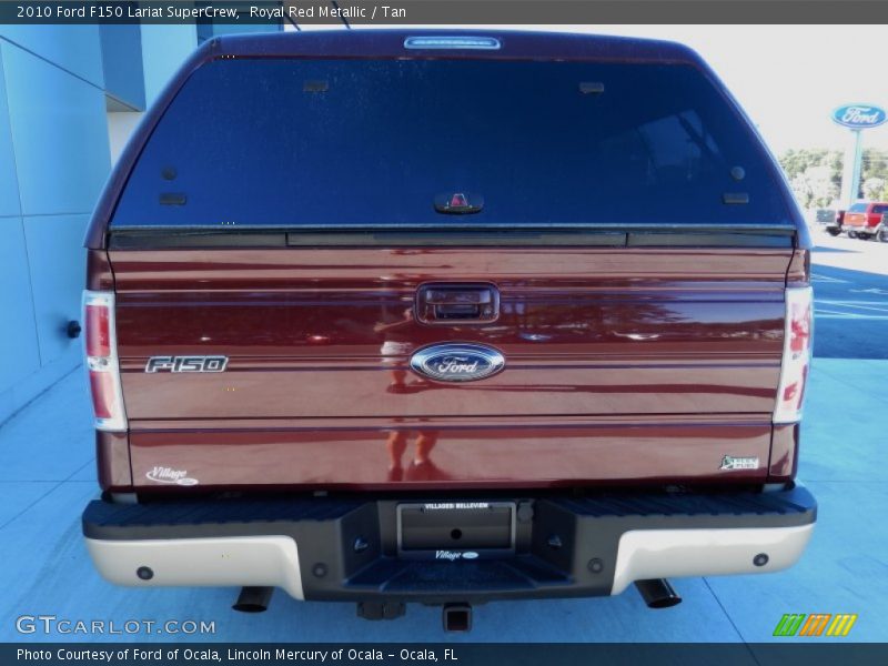 Royal Red Metallic / Tan 2010 Ford F150 Lariat SuperCrew