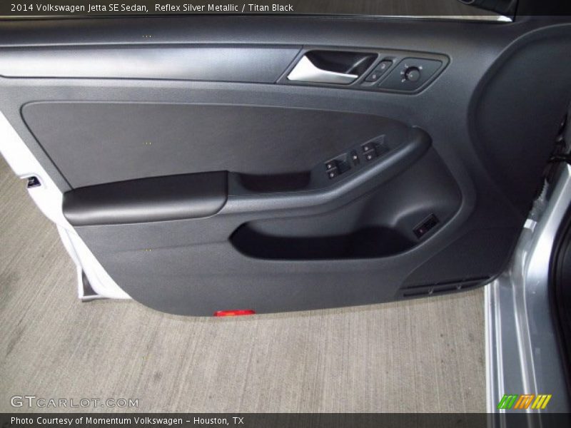 Reflex Silver Metallic / Titan Black 2014 Volkswagen Jetta SE Sedan