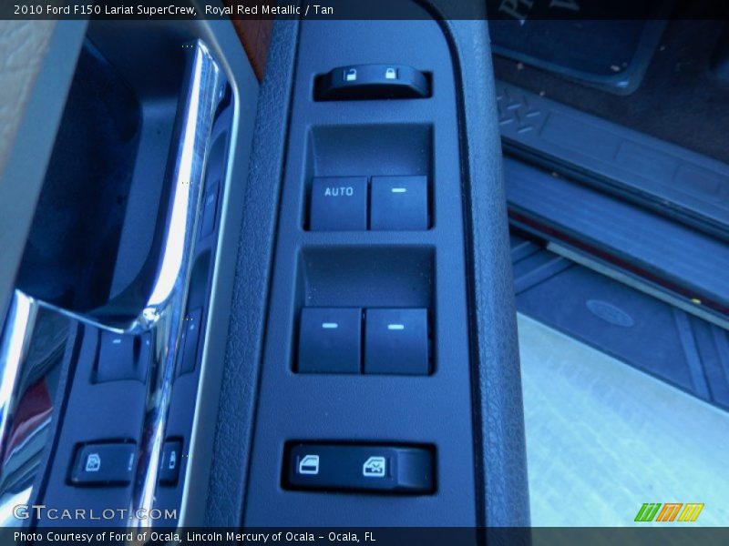 Royal Red Metallic / Tan 2010 Ford F150 Lariat SuperCrew