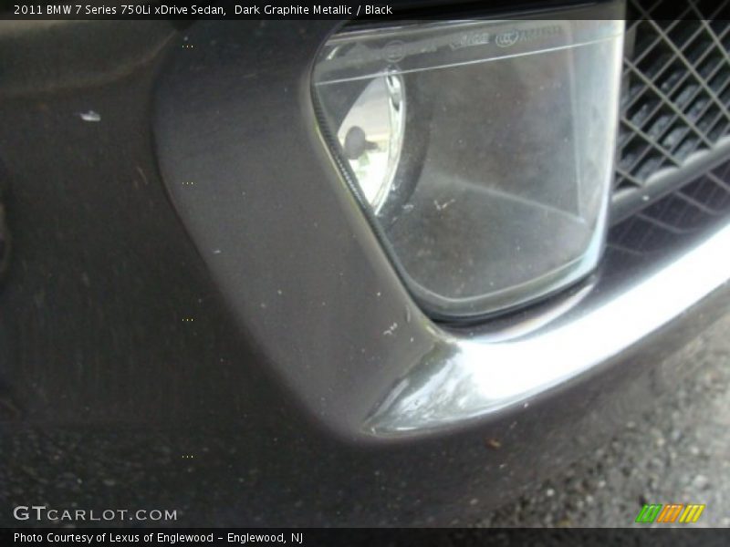 Dark Graphite Metallic / Black 2011 BMW 7 Series 750Li xDrive Sedan