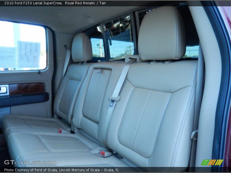 Royal Red Metallic / Tan 2010 Ford F150 Lariat SuperCrew