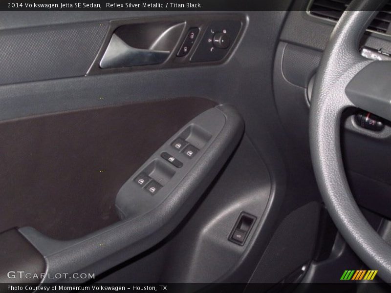 Reflex Silver Metallic / Titan Black 2014 Volkswagen Jetta SE Sedan