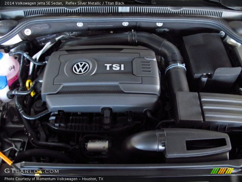 Reflex Silver Metallic / Titan Black 2014 Volkswagen Jetta SE Sedan