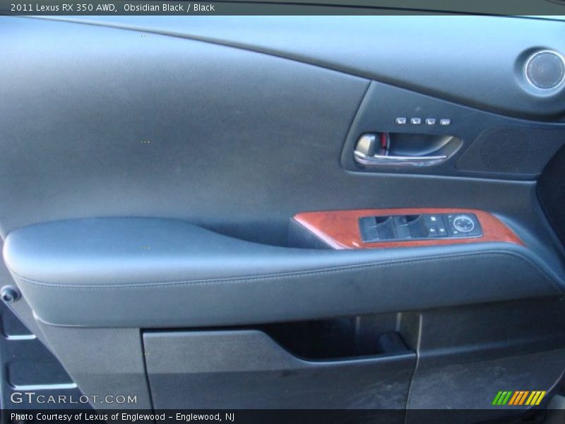 Obsidian Black / Black 2011 Lexus RX 350 AWD