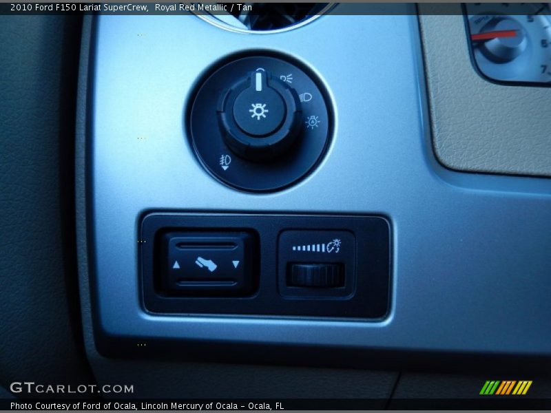 Royal Red Metallic / Tan 2010 Ford F150 Lariat SuperCrew