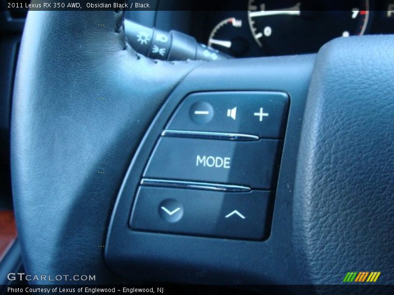 Obsidian Black / Black 2011 Lexus RX 350 AWD