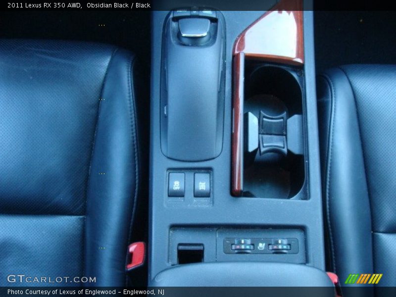 Obsidian Black / Black 2011 Lexus RX 350 AWD