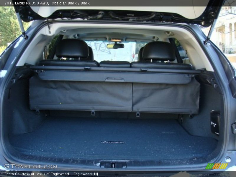Obsidian Black / Black 2011 Lexus RX 350 AWD