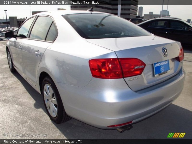 Reflex Silver Metallic / Titan Black 2014 Volkswagen Jetta SE Sedan