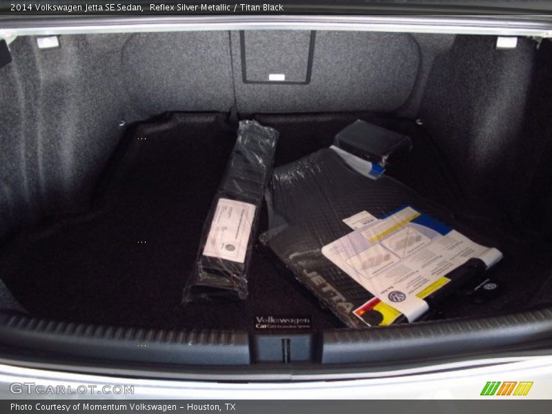Reflex Silver Metallic / Titan Black 2014 Volkswagen Jetta SE Sedan