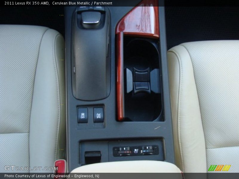 Cerulean Blue Metallic / Parchment 2011 Lexus RX 350 AWD