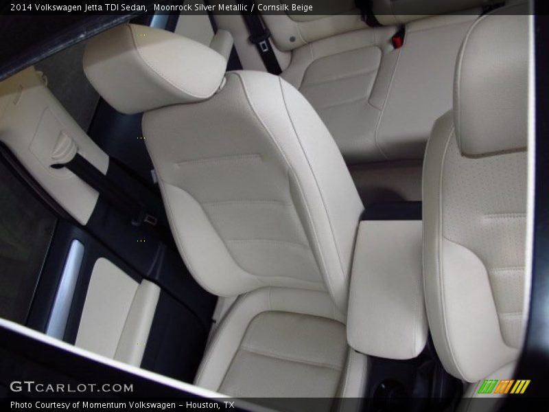 Moonrock Silver Metallic / Cornsilk Beige 2014 Volkswagen Jetta TDI Sedan