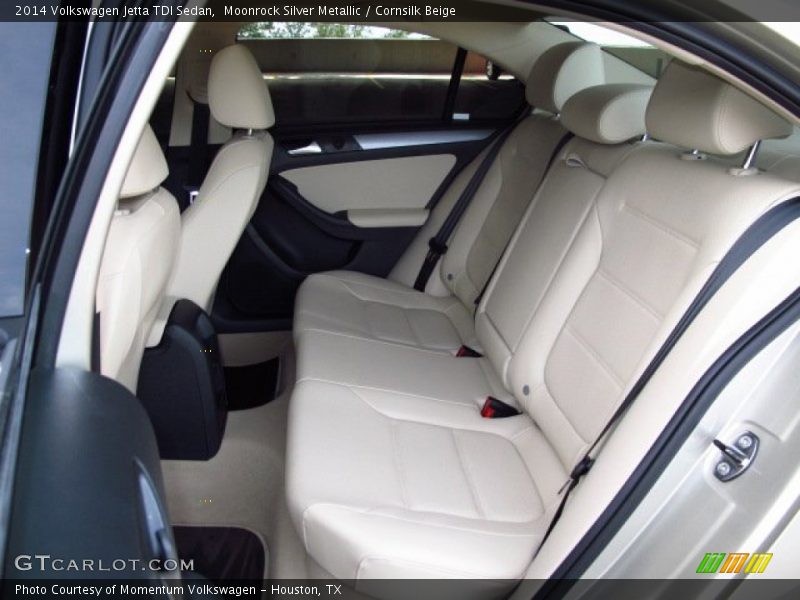 Moonrock Silver Metallic / Cornsilk Beige 2014 Volkswagen Jetta TDI Sedan