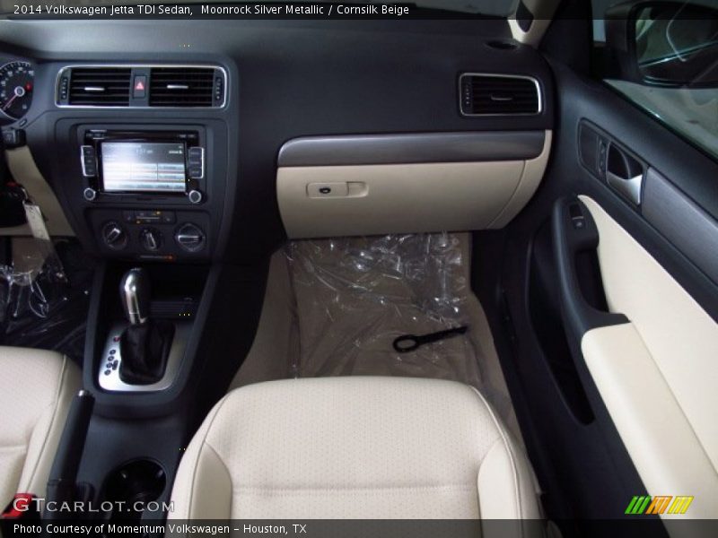 Moonrock Silver Metallic / Cornsilk Beige 2014 Volkswagen Jetta TDI Sedan