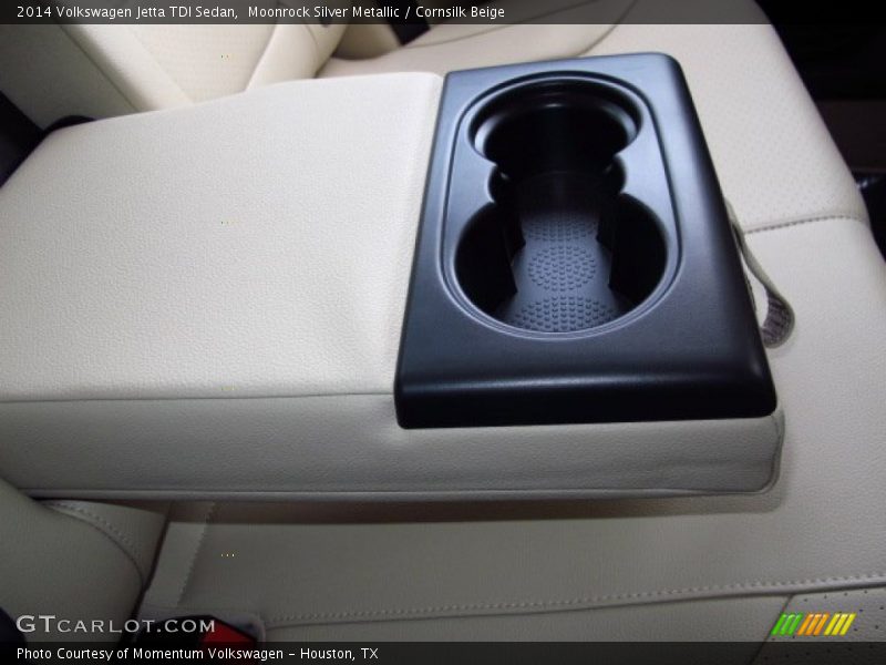 Moonrock Silver Metallic / Cornsilk Beige 2014 Volkswagen Jetta TDI Sedan