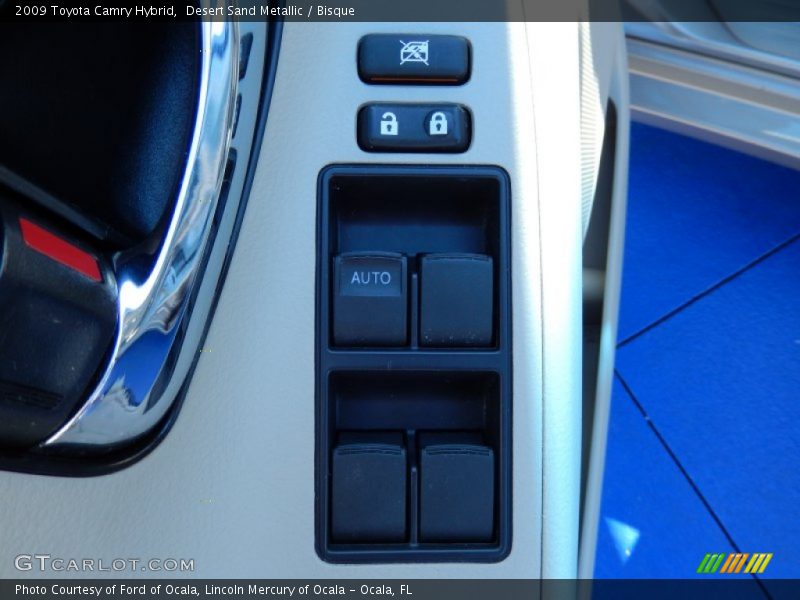 Desert Sand Metallic / Bisque 2009 Toyota Camry Hybrid