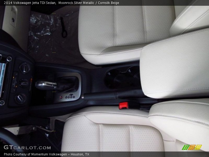 Moonrock Silver Metallic / Cornsilk Beige 2014 Volkswagen Jetta TDI Sedan