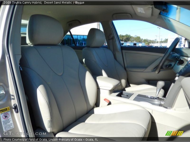 Desert Sand Metallic / Bisque 2009 Toyota Camry Hybrid