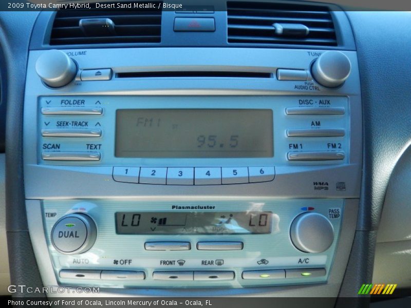 Controls of 2009 Camry Hybrid