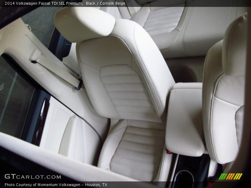 Black / Cornsilk Beige 2014 Volkswagen Passat TDI SEL Premium