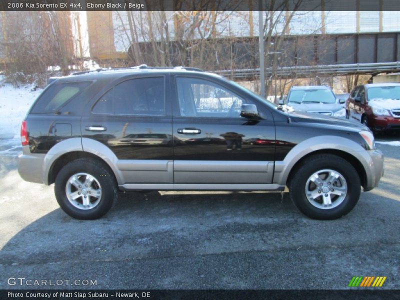Ebony Black / Beige 2006 Kia Sorento EX 4x4