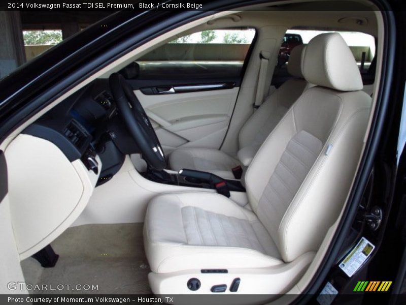 Black / Cornsilk Beige 2014 Volkswagen Passat TDI SEL Premium