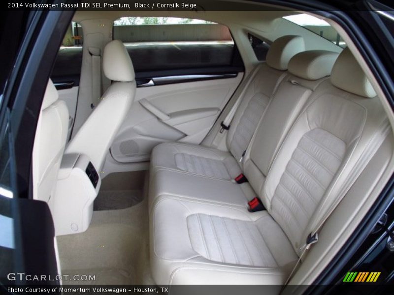Black / Cornsilk Beige 2014 Volkswagen Passat TDI SEL Premium