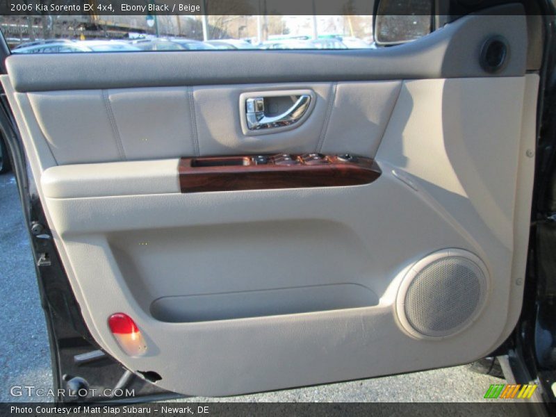 Ebony Black / Beige 2006 Kia Sorento EX 4x4