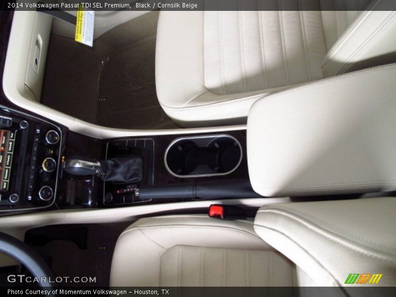 Black / Cornsilk Beige 2014 Volkswagen Passat TDI SEL Premium