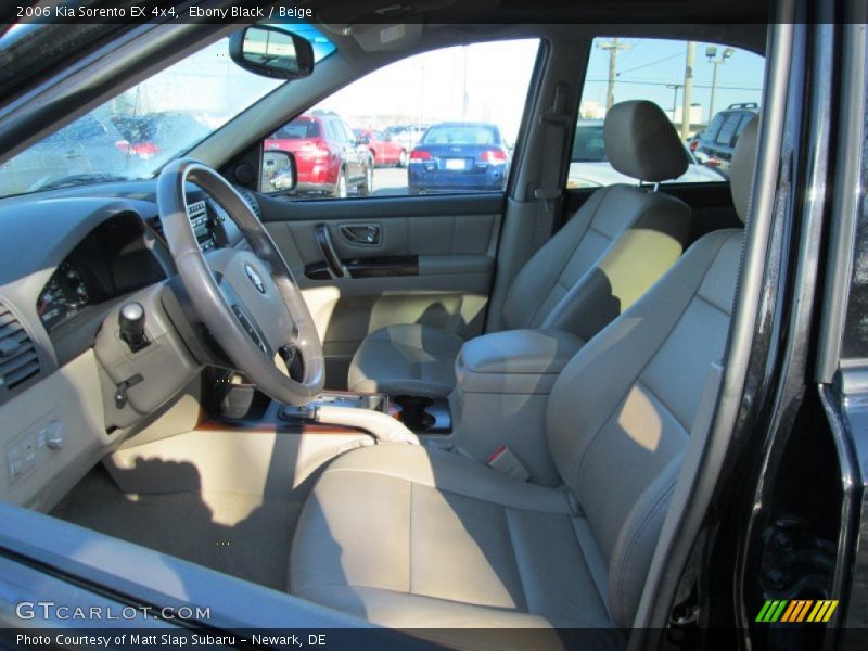 Ebony Black / Beige 2006 Kia Sorento EX 4x4