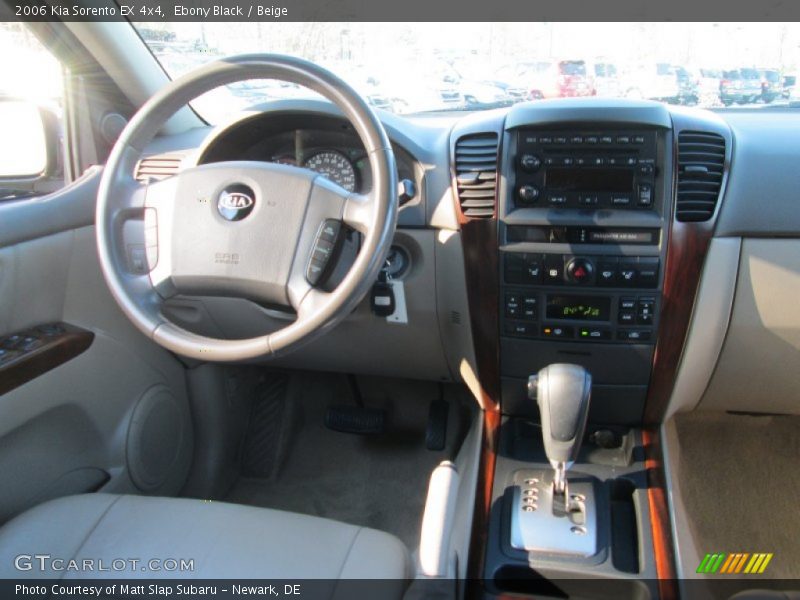 Ebony Black / Beige 2006 Kia Sorento EX 4x4
