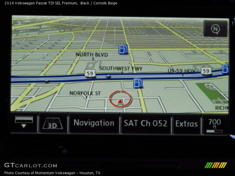 Black / Cornsilk Beige 2014 Volkswagen Passat TDI SEL Premium