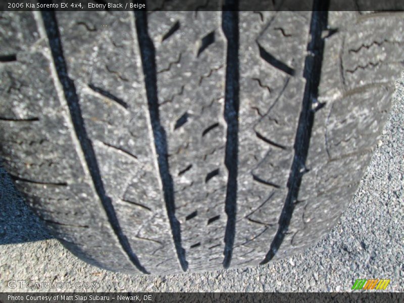 Ebony Black / Beige 2006 Kia Sorento EX 4x4