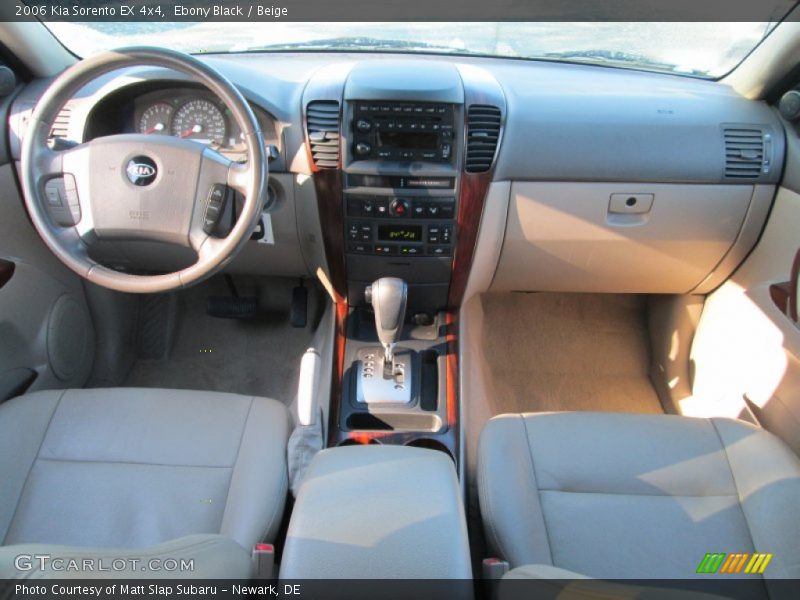 Ebony Black / Beige 2006 Kia Sorento EX 4x4